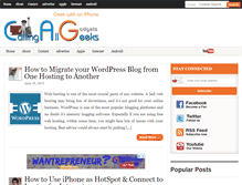 Tablet Screenshot of callingallgeeks.org
